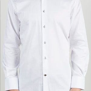 White button down